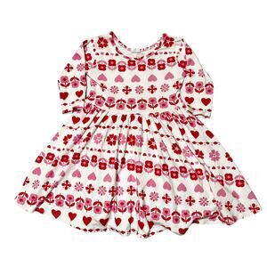 Vivie & Ash Valentine Twirly Dress Size 6